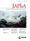 JOURNAL OF THE AMERICAN PHARMACISTS ASSOCIATION雜志封面